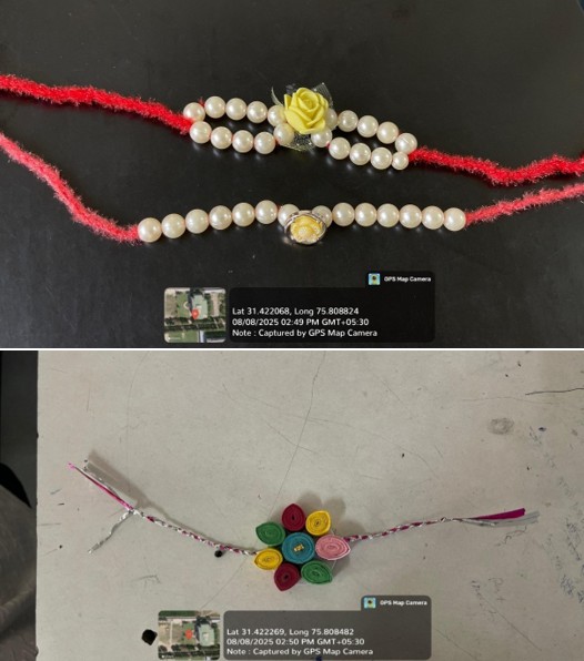 Creative Harmony: Handmade Rakhi Craft