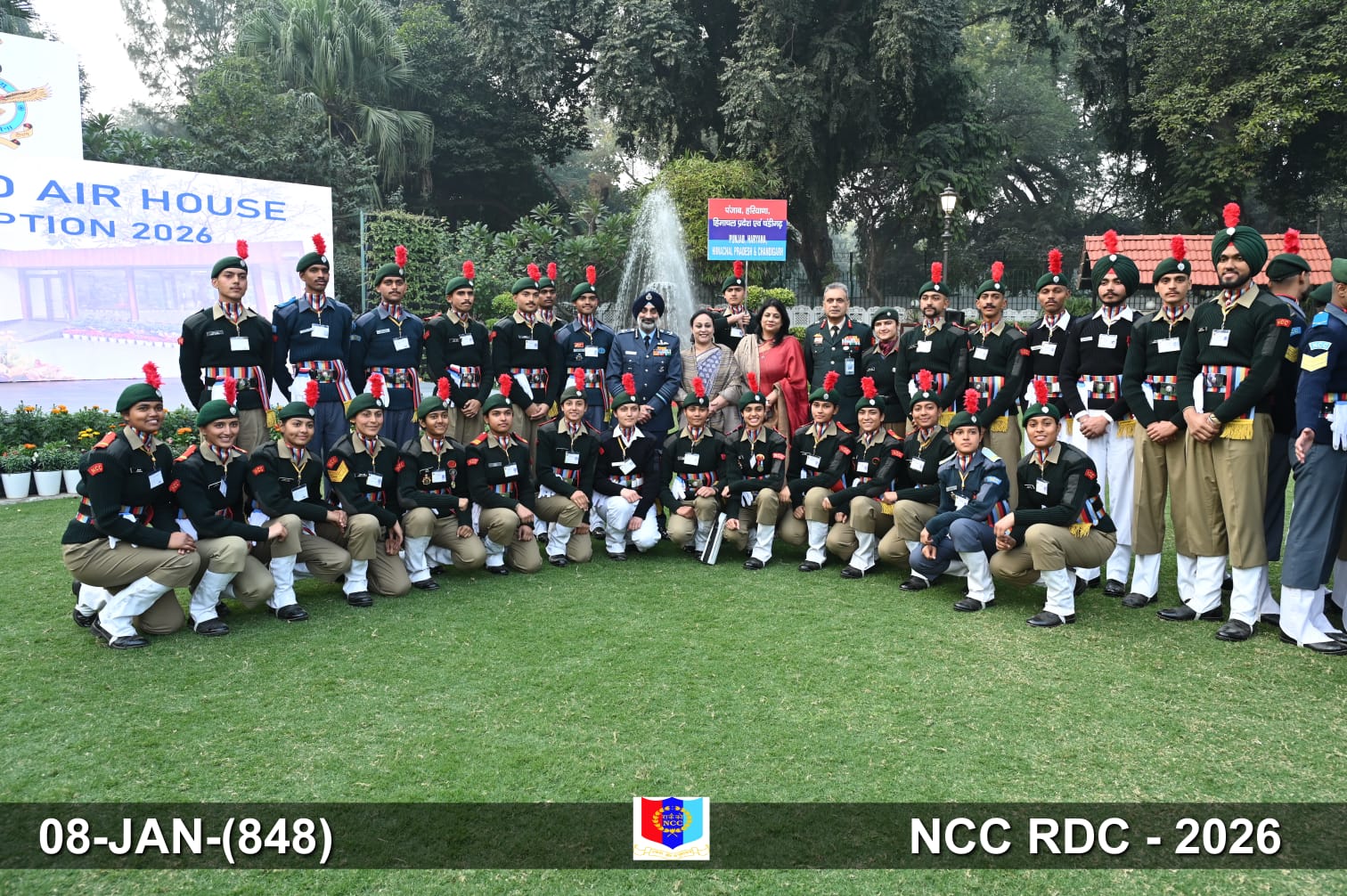 NCC Cadet Pankaj Kumar representing SBBSU at the Republic Day Camp 2026 in New Delhi